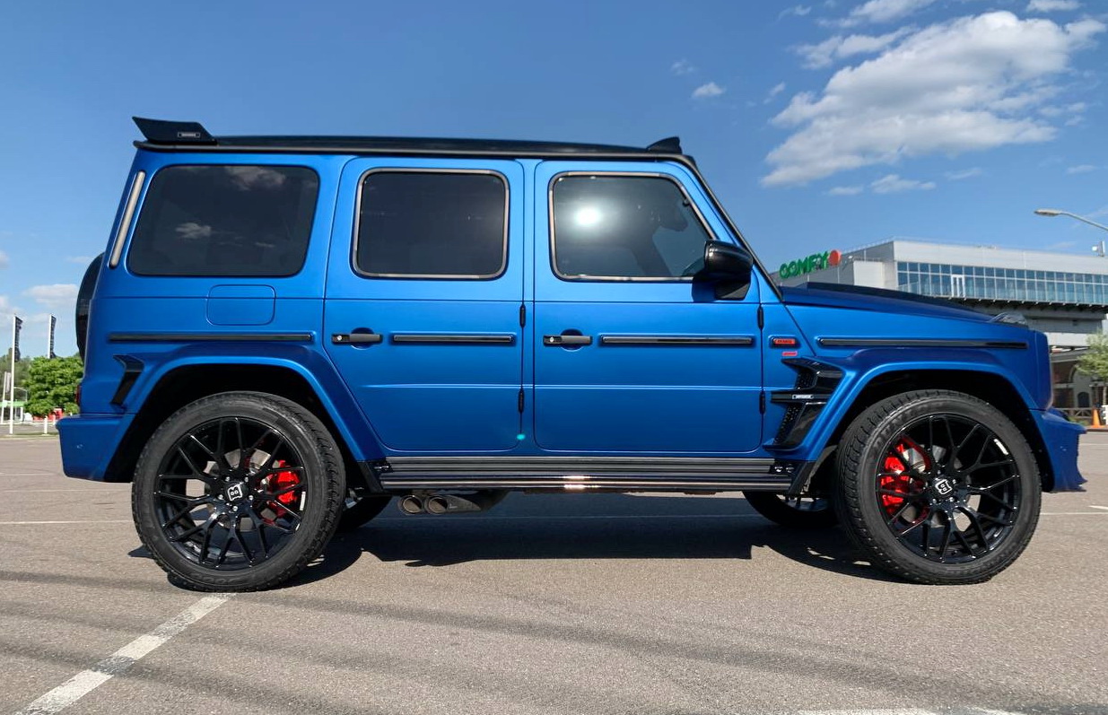 Mercedes-Benz G800 Brabus Blue