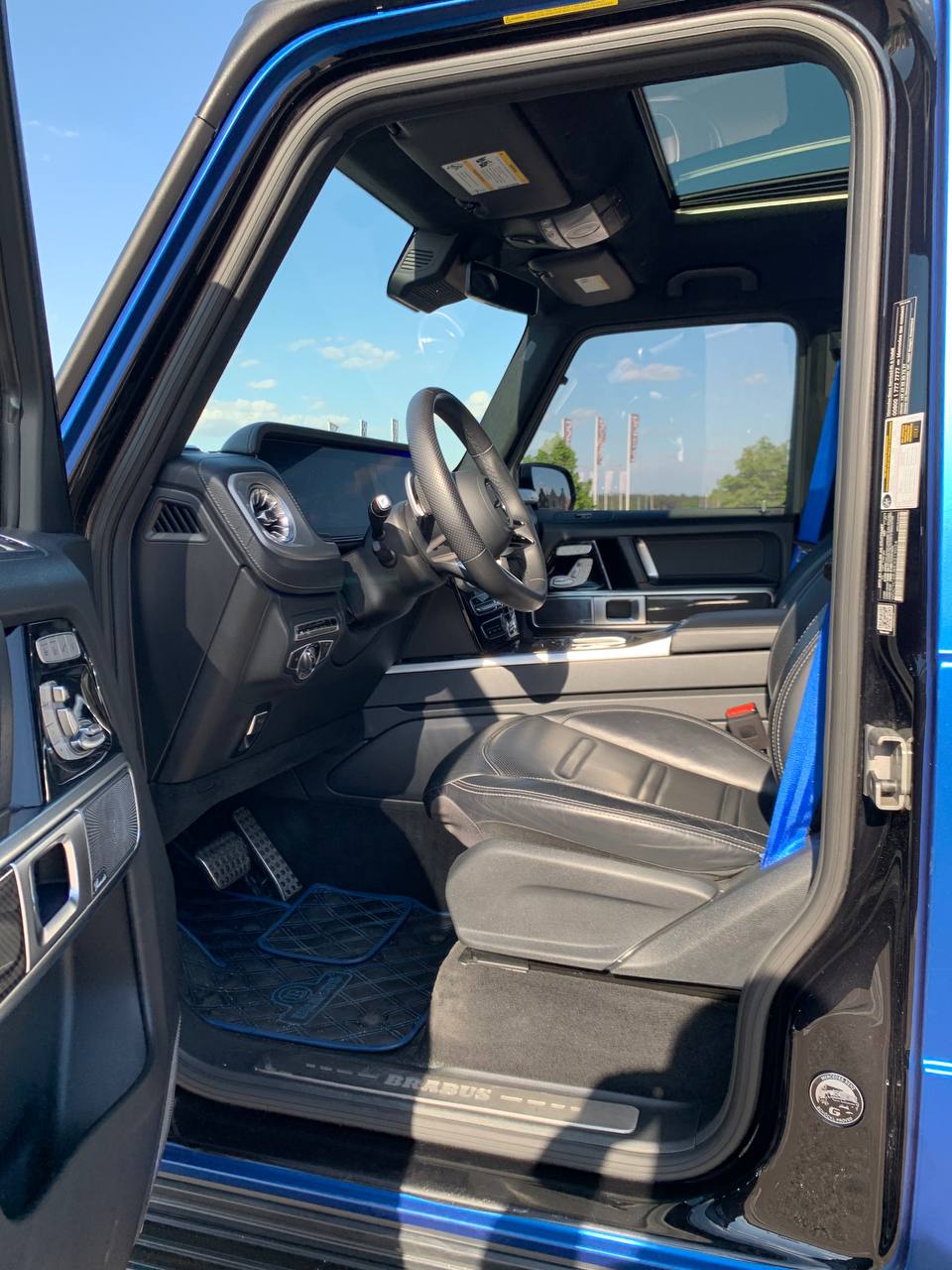 Mercedes-Benz G800 Brabus Blue